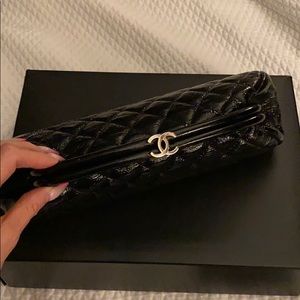 Chanel Half Moon Clutch